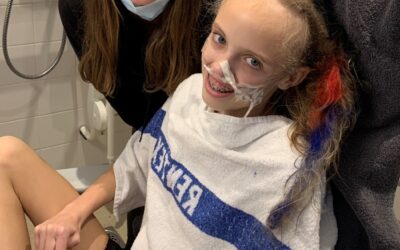 19 december 2020Haar geverfd maar nu kaal