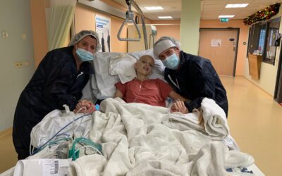 20 december 2020Weer op IC - Nieuwe drain geplaatst