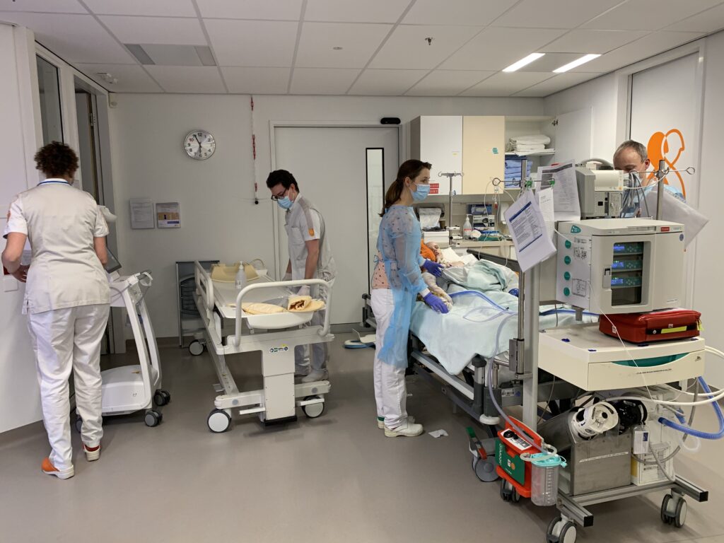 Voorbereidingen op de MRI-scan