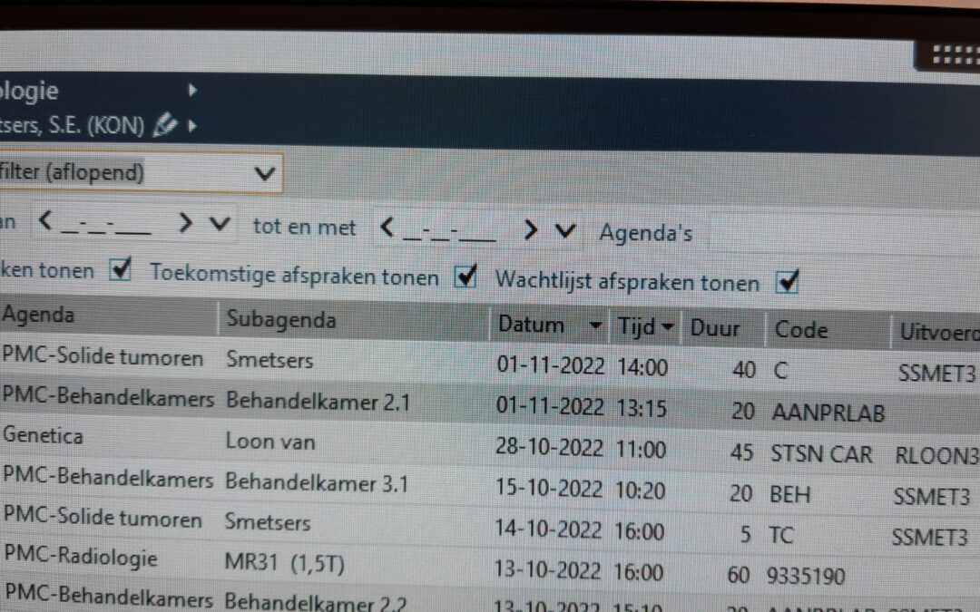 1 novemberGoed gesprek met cardioloog
