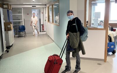 11 januariWe mogen vandaag al naar huis!