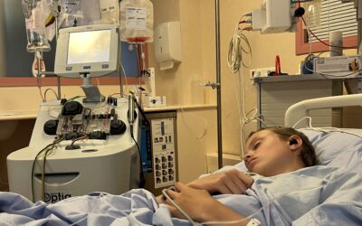 10 juli3e leukaferese in Parijs