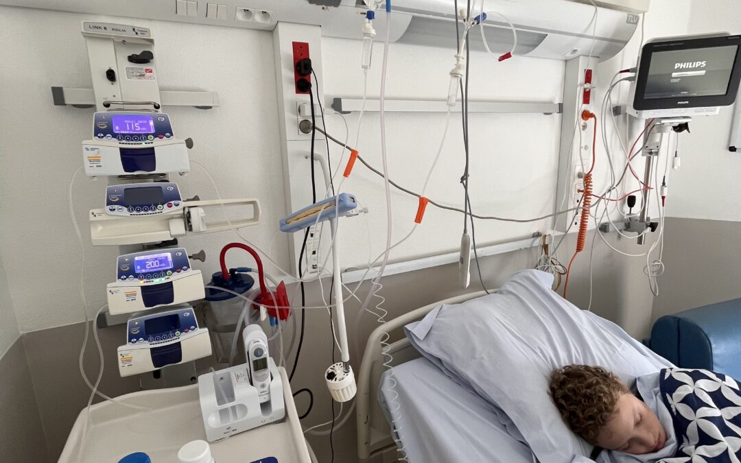 15 septemberStart van chemo (leukodepletie)
