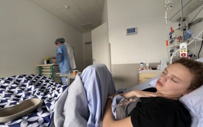 16 september2e dag chemo