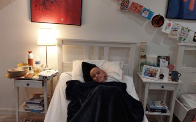 5 oktoberUit het ziekenhuis! Maar wel eng!