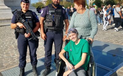 7 oktoberNaar de Champs Elysee